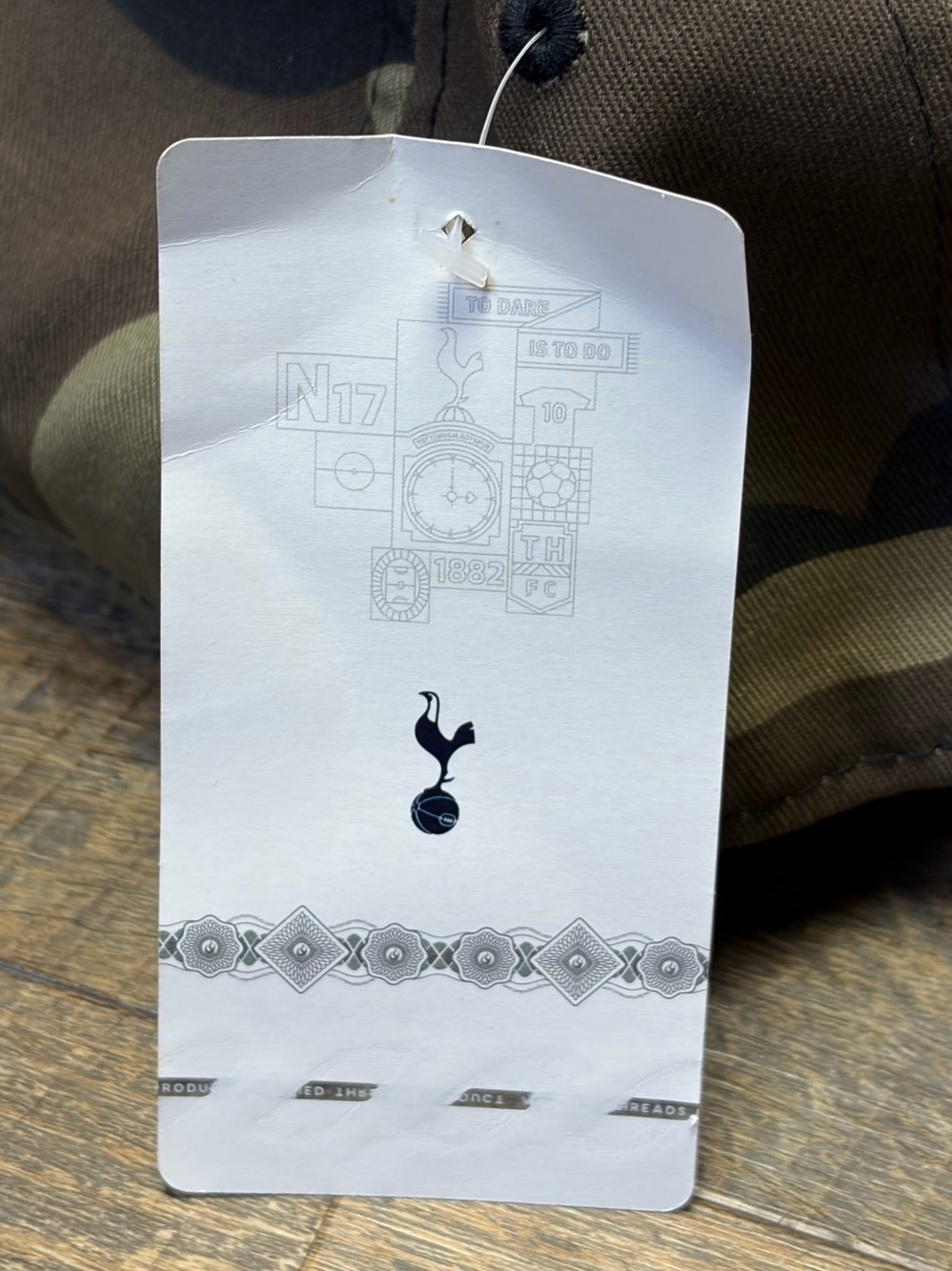 NEW Tottenham Hotspur New Era 9twenty Camo Adjustable Hat Camouflage - Picture 13 of 14